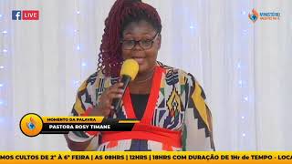 Pastora Rosy Timane - Deus quer que tudo te va bem.