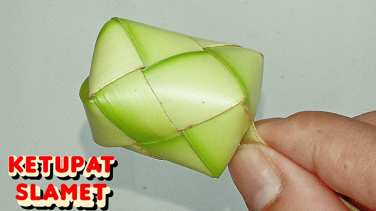 Поделка из кокосового листа/Кетупат Сламет