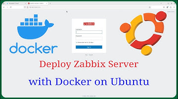Docker - How to Install Zabbix Server with Docker on Ubuntu | Debian
