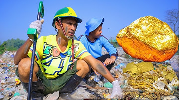 $2,000 GOLD HUNT in Trash! Most Dangerous Ever!