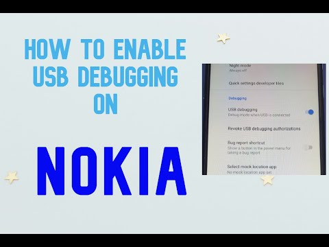 how to enable usb debugging on nokia