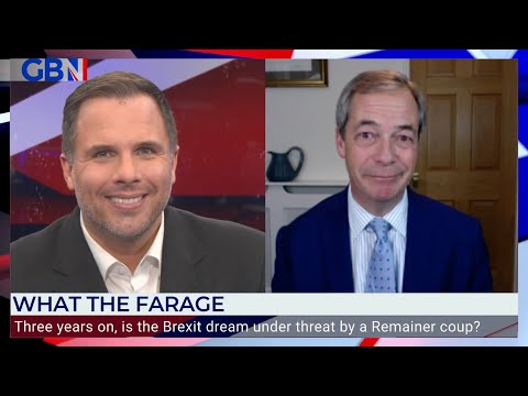 'we cannot betray that victory against the establishment' | nigel farage talks brexit three years on