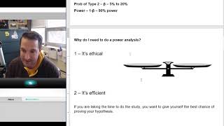 Power Calculation / Sample Size Justification - Exercise Science