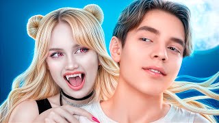 My Girlfriend is a Vampire! Vampire Falls in Love with Human Crush!