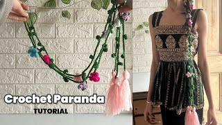 Download Lagu Easy Crochet Parandi (Laccha dori) Tutorial 🧶 | Beginner Friendly MP3