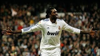 TODOS OS 8 GOLS DE EMMANUEL ADEBAYOR PELO REAL MADRID