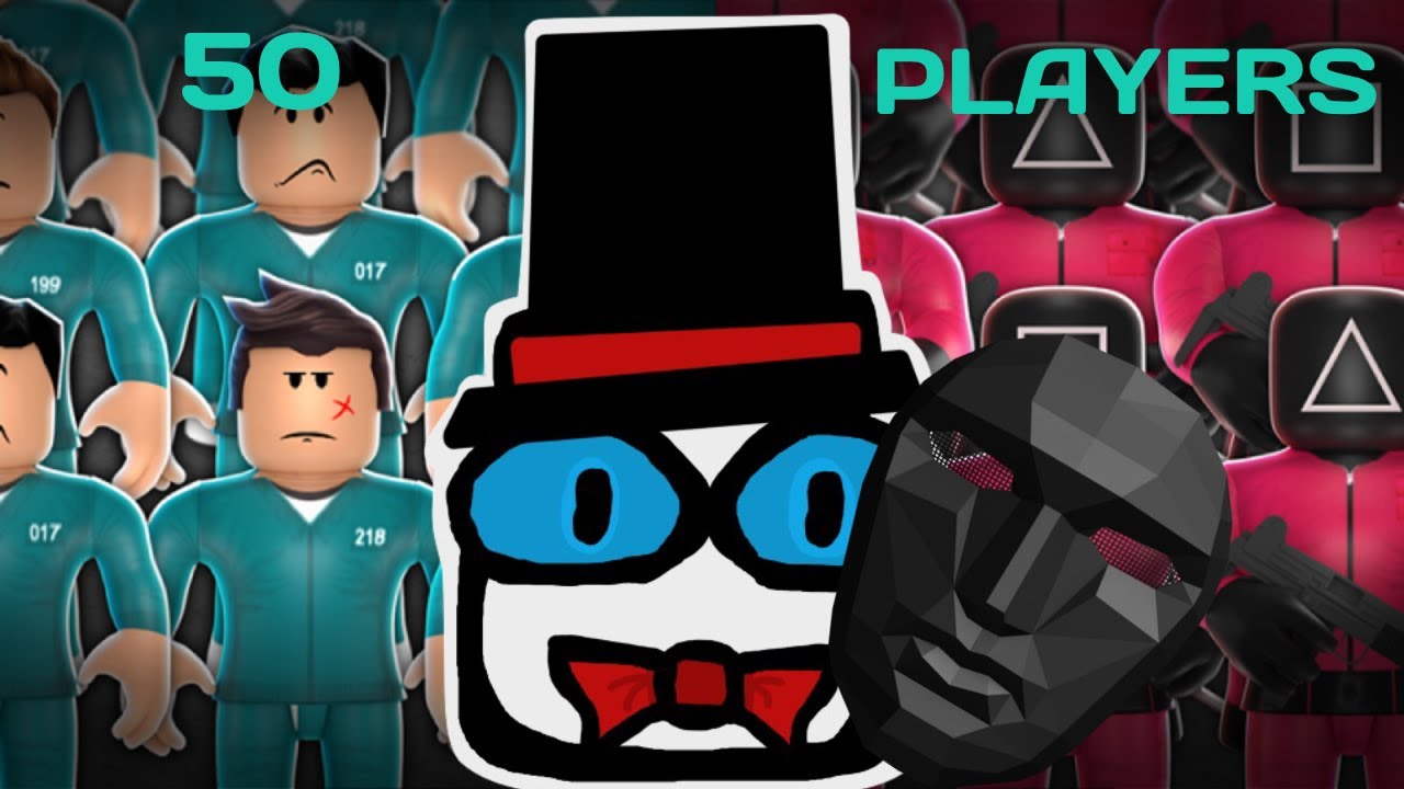 50 Players Compete In A SCUFFED Squid Game Tournament.