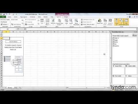 1102 Creating a basic PivotTable
