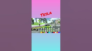 NEW TESLA | 3D DRİVİNG CLASS | ELECTRİC CAR | #shorts #cargames #androidgames