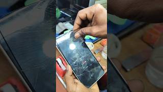 Challenge Temper glass Samsung S24fe Screen protector #viral #shorts #youtubeshorts
