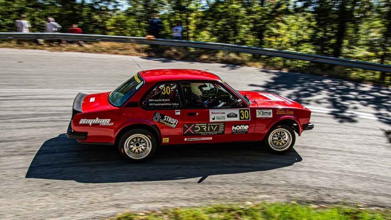 56ο Ράλλυ ΔΕΘ 2024 Opel Ascona b CIH By Turbo Haus Vangelis Papatriantafilloy Makis Lacorte