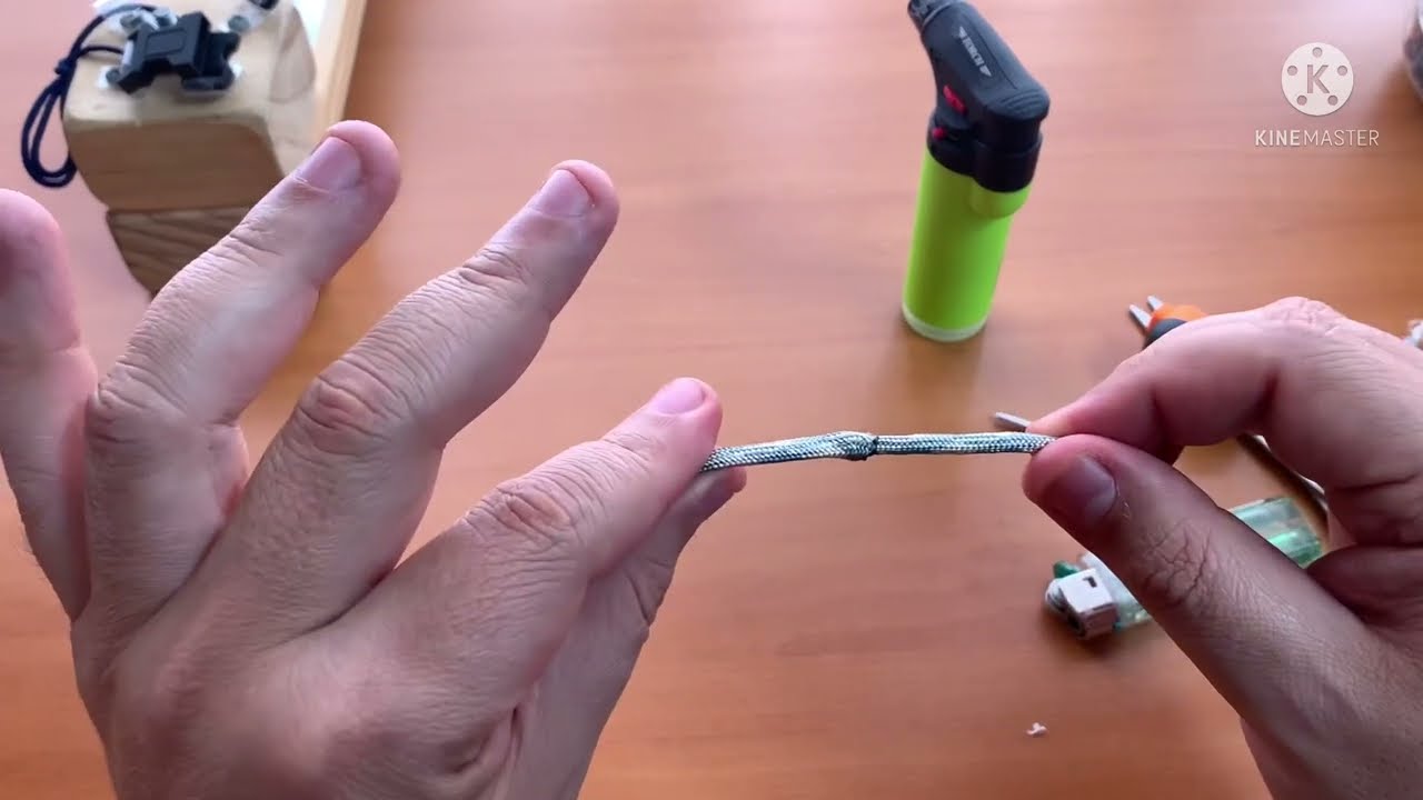 Paracord Como unir un cordon forma alternativa