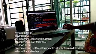 Backing track from 9loops - keep it simple
