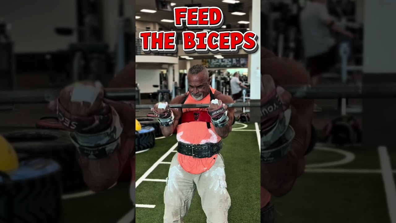 FEED THE BICEPS #biceps #workout #motivation #muscle #exercise
