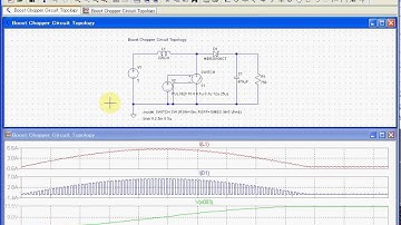 Boost Chopper Circuit Topology Simulation using LTspice