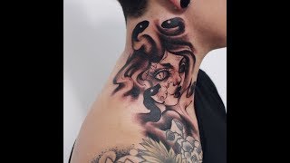 WWE Ruby Riott New Neck Tattoo