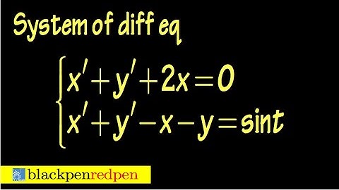 System of differential equations by elimination, sect5.2#9