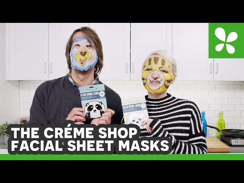 Video: Creme Shop Collagen Face Mask Review