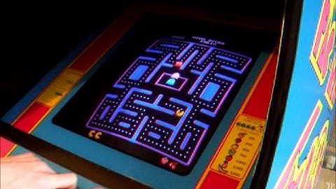 Ms Pacman Arcade Machine Gorgeous Artwork Great Game Play Classic Retro Arcade Game