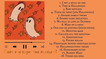 Halloween/Autumn playlist