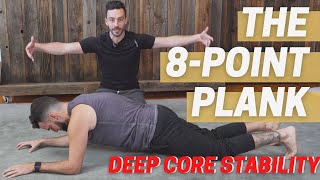 Core Stability: The 8 Point Plank (More Difficult)