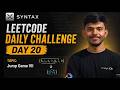 LeetCode Daily Challenge #20| 1871. Jump Game VII | TENZOR