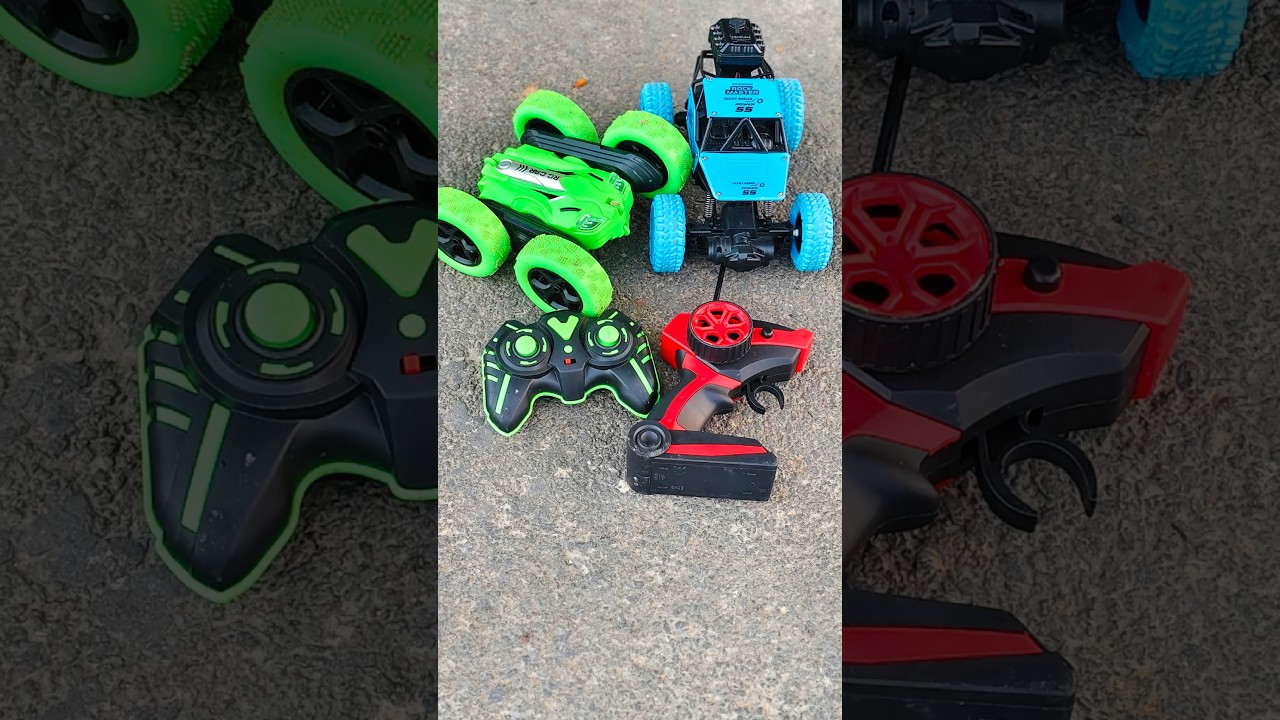 Two Rc remote control cars unboxing testing! 😍