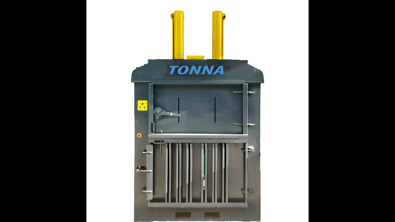 Waste baler TONNA45, 45 tons, 450kN, bale 450 kg - ROBOMATIS
