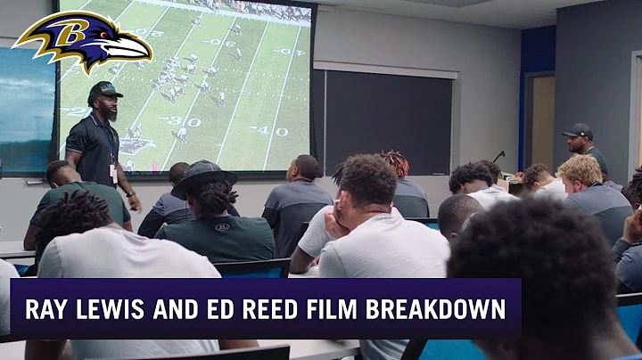 Ray Lewis, Ed Reed Teach How to Watch Film | Baltimore Ravens