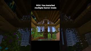 Multiple horror mods #minecraft #shorts