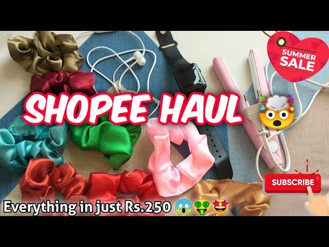 Shopee haul meaning
