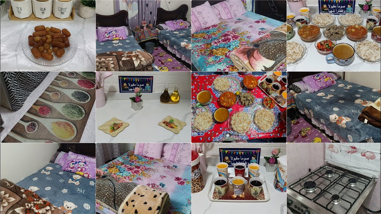 روتين رمضانى باجواء شتويه🌙 جهزت سفره تفرح القلب للفطار😍🌙أجواء رمضان وحلاوتها🌸