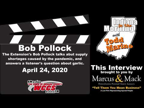 Indiana in the Morning Interview: Bob Pollock (4-24-20)