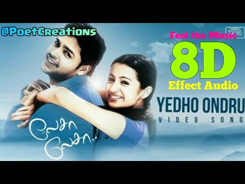 yedho-ondru-8d-song-|-lesa-lesa-|-harish-raghavendra-|-vaali-|