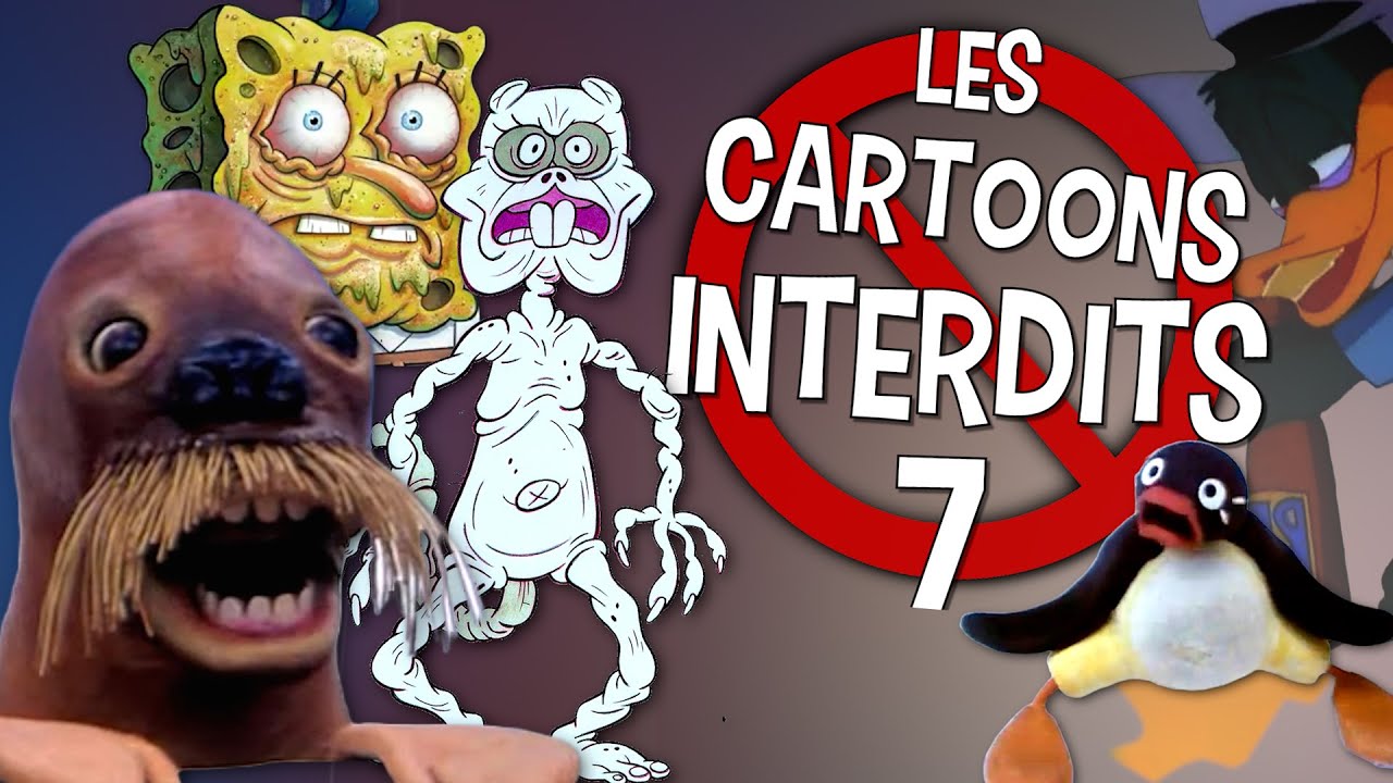 Les CARTOONS INTERDITS ! #7 - Pingu, Bob l'Éponge et les Tiny Toons !