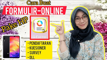 Cara buat formulir online || pake HP+google form #ikanovasari #tutorial #PPDB