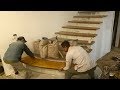 Construction Techniques Hardwood Processing For Stairs - Build and Installation New Stairs Treads Construction Techniques Hardwood Processing For Stairs - Build and Installation New Stairs Treads