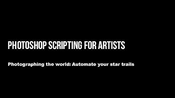 Photoshop scripting for artists - Photographing the World free scripts
