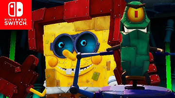 SpongeBob Battle for Bikini Bottom Rehydrated (Switch) - Walkthrough Part 14 No Commentary Gameplay