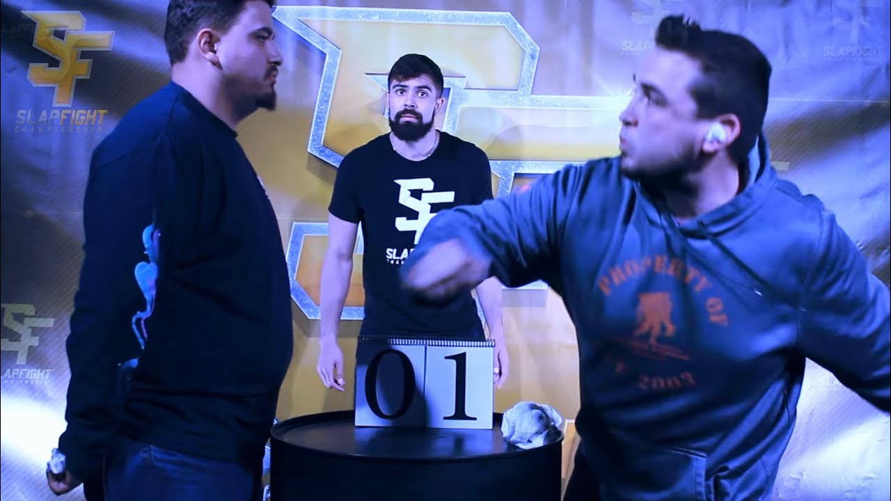 'Darius the Destroyer' & 'Southpaw Outlaw' trade BOMBS at SlapFIGHT