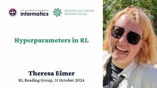 Celebrity Theresa Eimer - Hyperparameters in RL Wealth