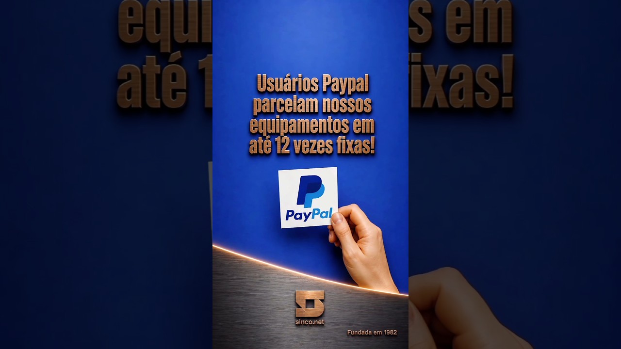 Usuários #Paypal podem parcelar nossos #Servidores e #Workstations em até 12 vezes fixas!