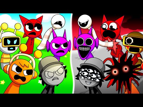 SPRUNKI BATTLE Of The PHASES Cartoon Animation 
