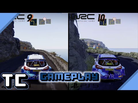 WRC 10 PS5 + WRC 9 PS4 Load Times and Graphics Comparison