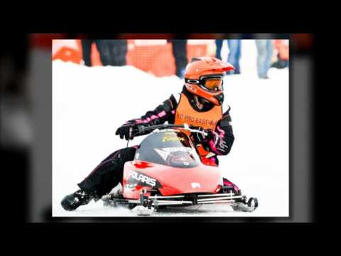 Kids Pro Ice Snowmobile Racing Circuit: Isanti, Minnesota races held outside Captain's on Long Lake on February 20th, 2010. www.dzpics.com