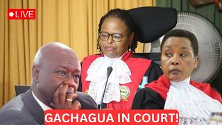 LIVE: Gachagua Appears in Court as Impeachment Case Hearing Begins.