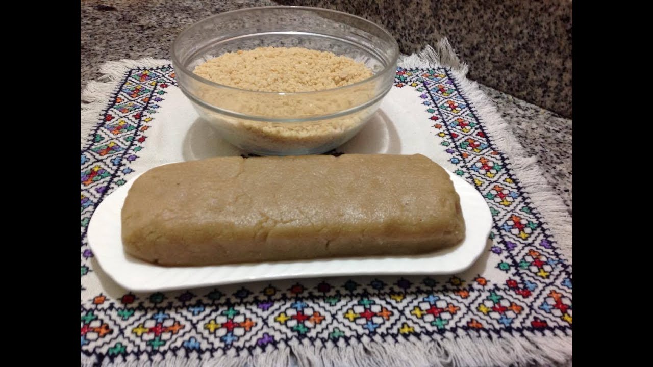 الطريقة الصحيحة لتحويل عقدة كاوكاو(الفول السوداني) إلى مذاق اللوز و استعماله في جميع الحلويات