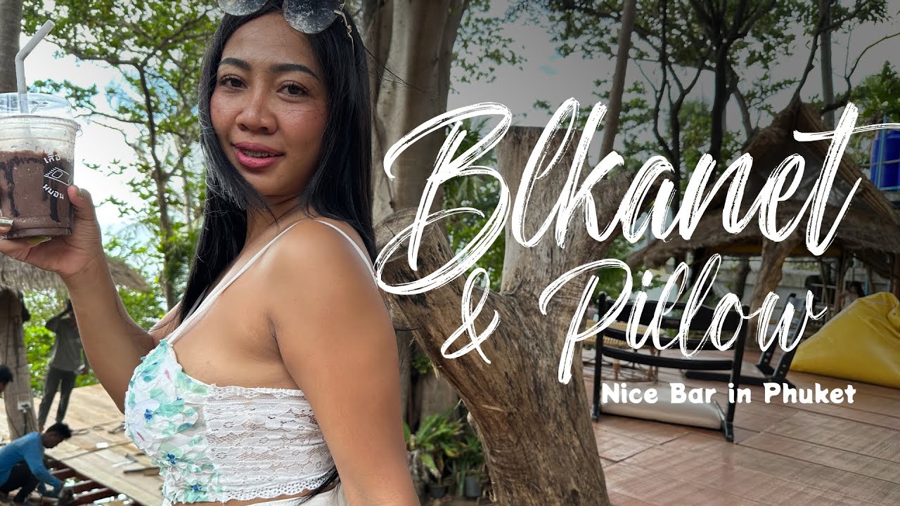 Blanket & Pillow Bar with beautiful view thailand phuket patong 