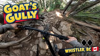The Most Technical Trail in WHISTLER Bike Park | Goat’s Gully