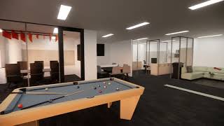 Interactive office 3D design walkthrough